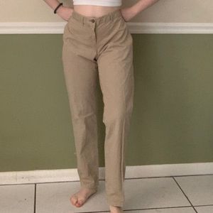 Beige khaki pants
